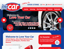 Tablet Screenshot of love-your-car.com